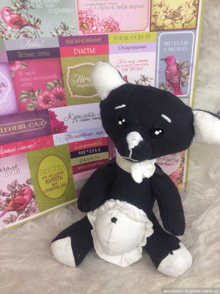 С чего все началось, моя самая первая игрушка ручной работы (фото 2)