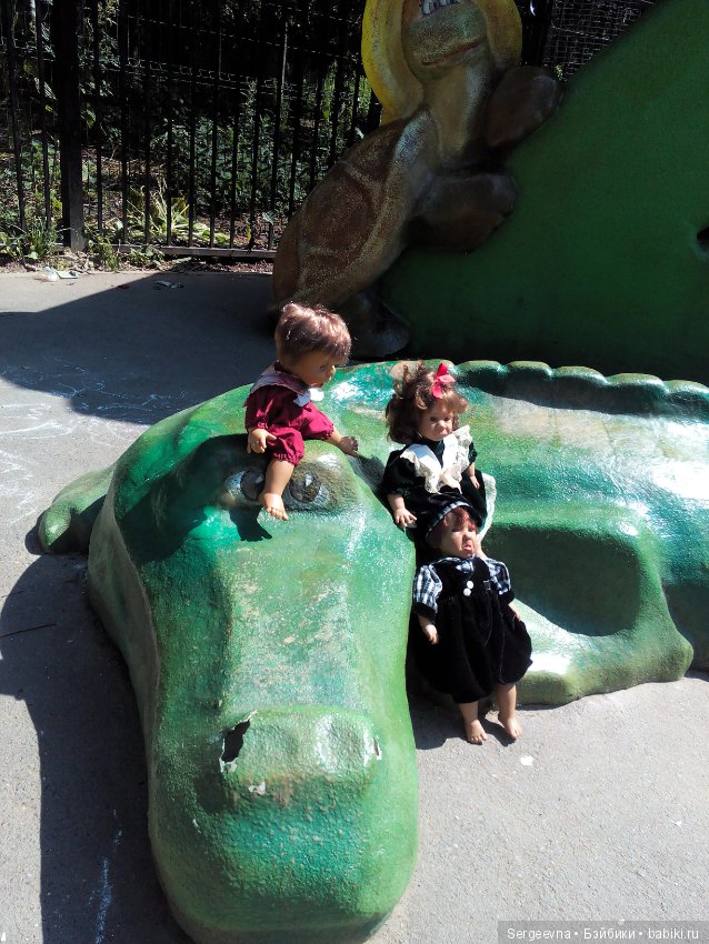 Характерные куклы. Летняя прогулка