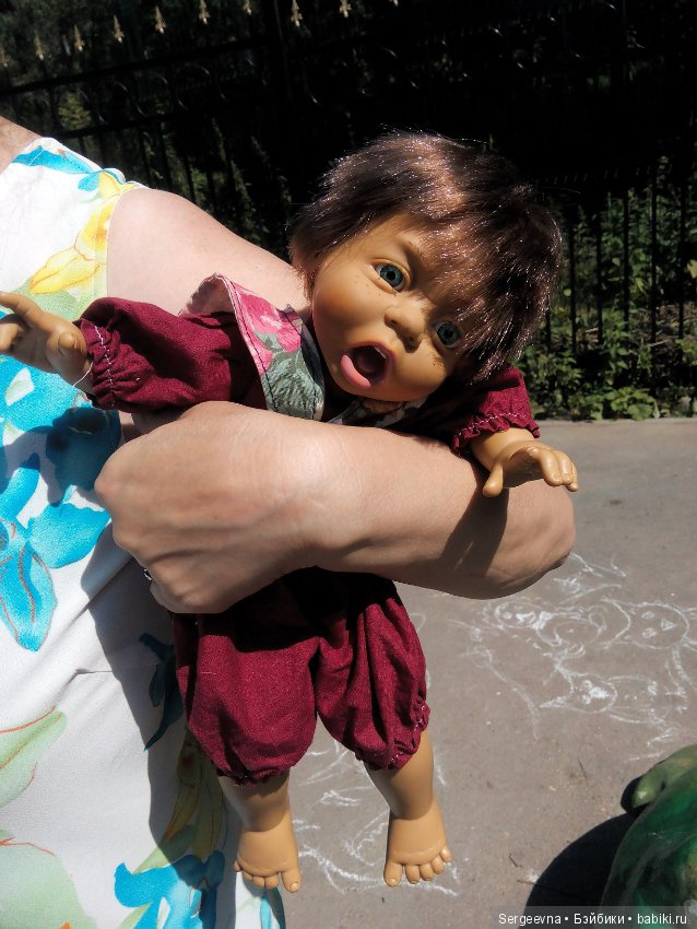 Характерные куклы. Летняя прогулка