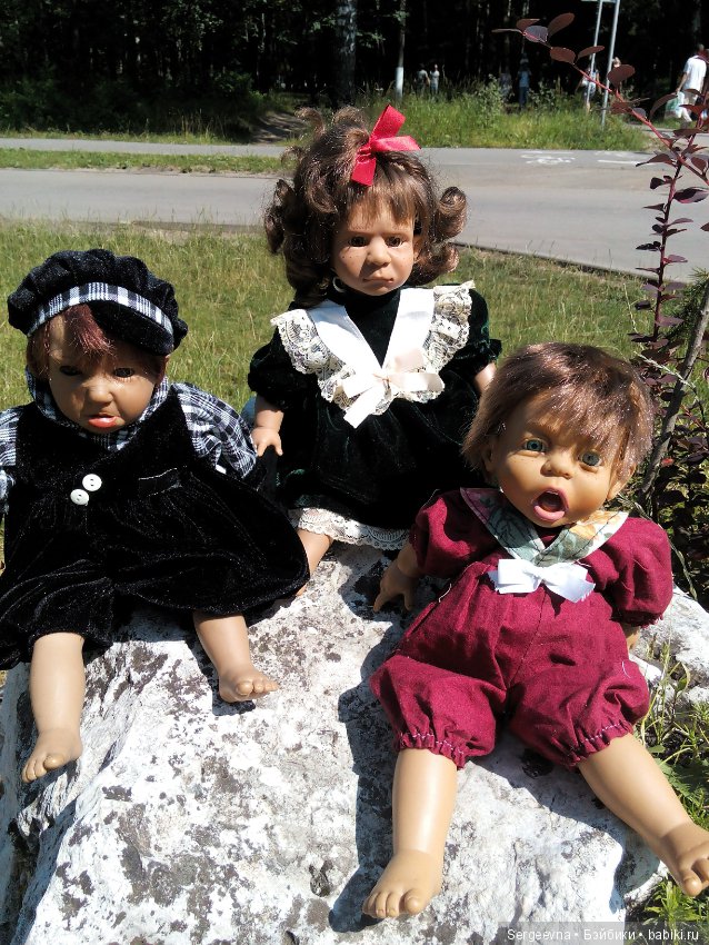 Характерные куклы. Летняя прогулка