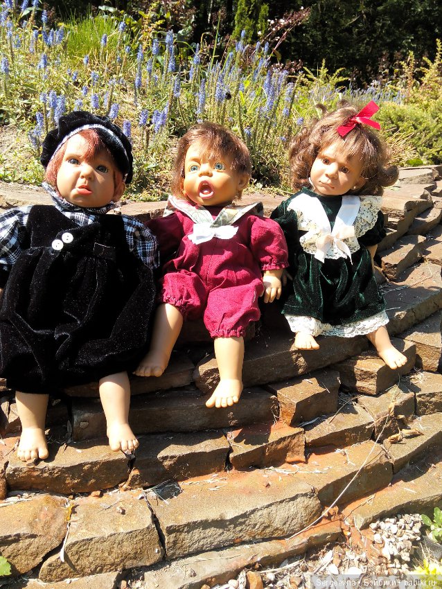Характерные куклы. Летняя прогулка