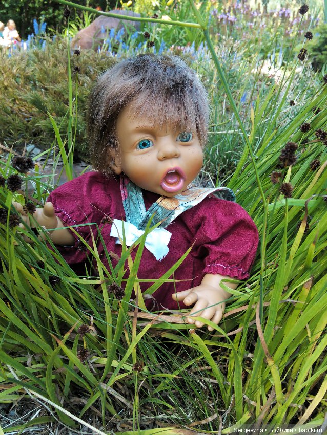 Характерные куклы. Летняя прогулка