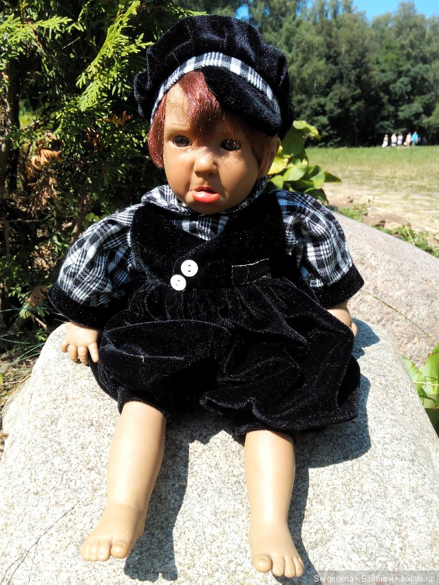 Характерные куклы. Летняя прогулка