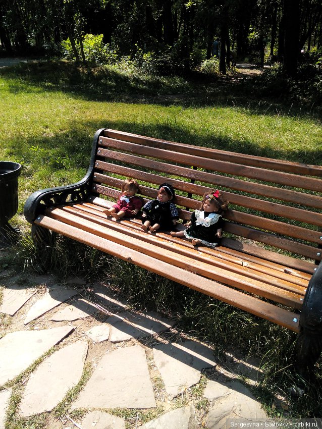 Характерные куклы. Летняя прогулка