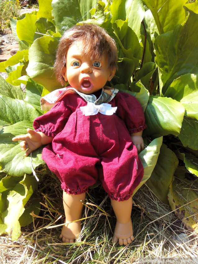 Характерные куклы. Летняя прогулка