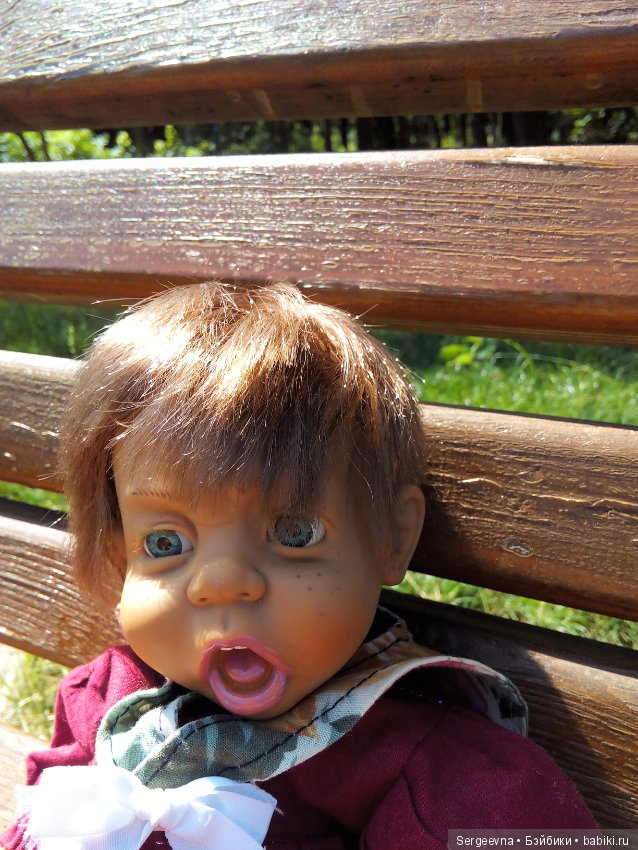 Характерные куклы. Летняя прогулка