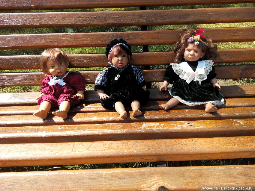 Характерные куклы. Летняя прогулка