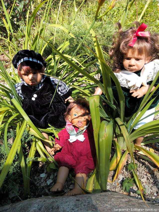 Характерные куклы. Летняя прогулка