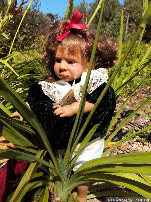 Характерные куклы. Летняя прогулка