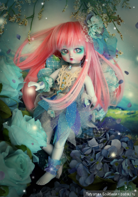 Migidoll совместно с Nine 9Style сделали серию кукол Hada de flores series (фото 4)