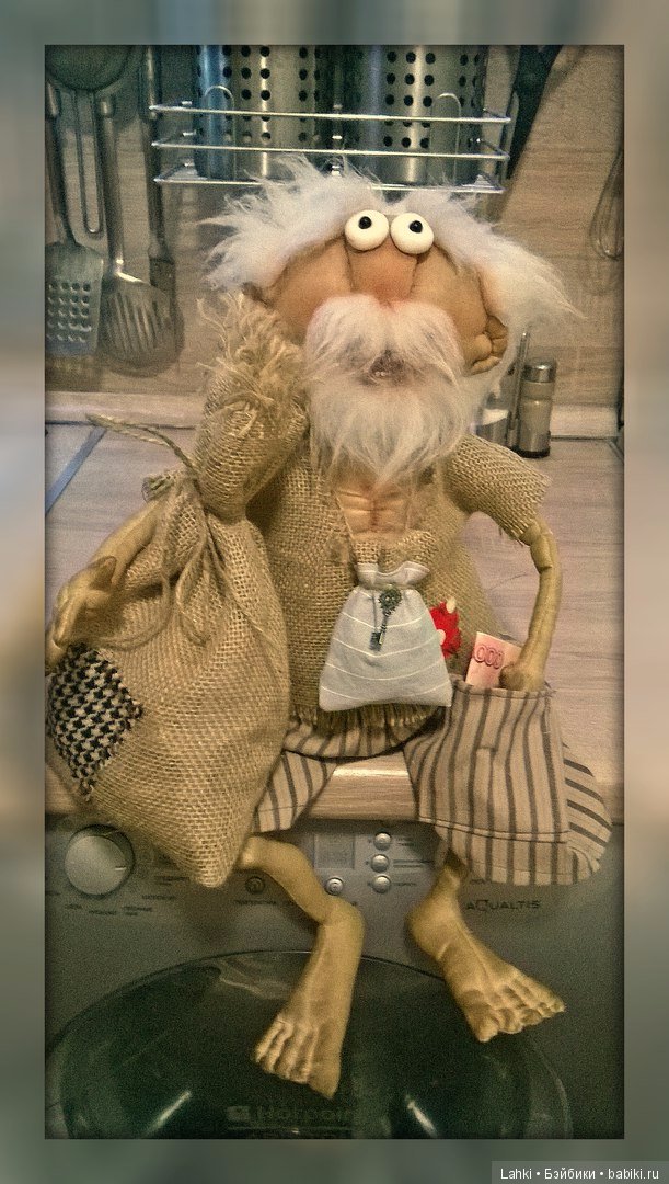 Домовой - кукла из капрона (фото 3)