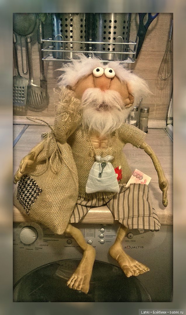 Домовой - кукла из капрона