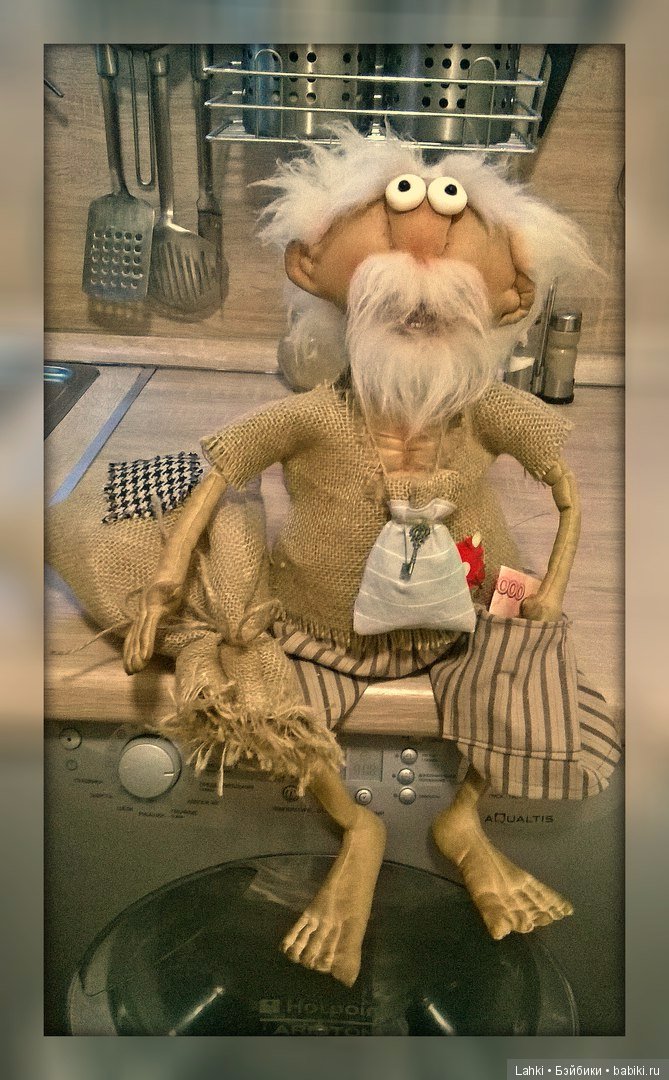 Домовой - кукла из капрона (фото 2)