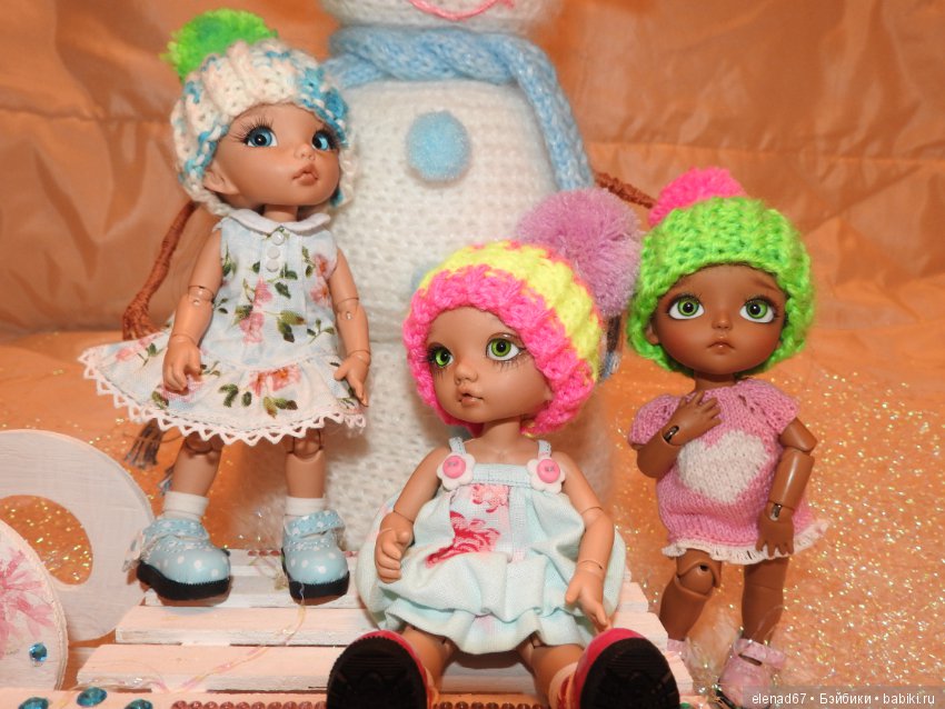 Цветное настроение — Одежда и обувь для кукол BJD (БЖД): 1/3