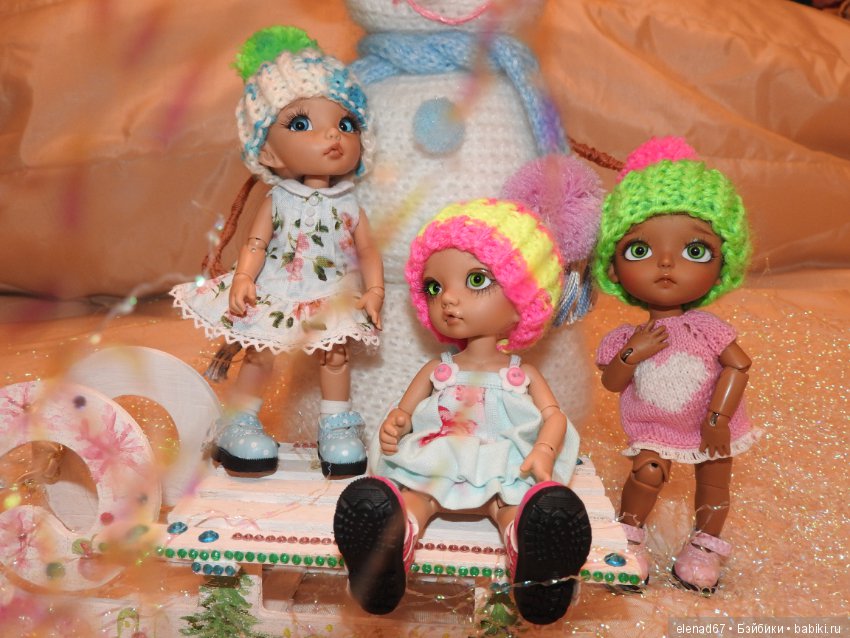 Цветное настроение — Одежда и обувь для кукол BJD (БЖД): 1/3