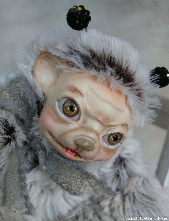 Что то новенькое — Игрушки в смешанной технике (мех и глина): Арт (фото 7)