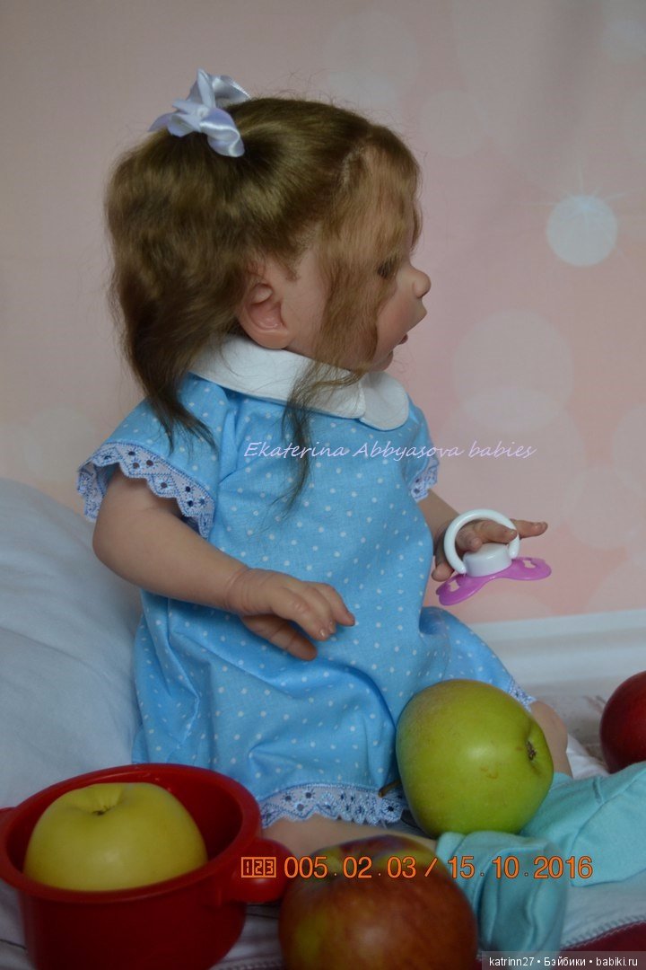Малышка Лия, молд Luna- в завершенном образе. Ekaterina Abbyasova babies