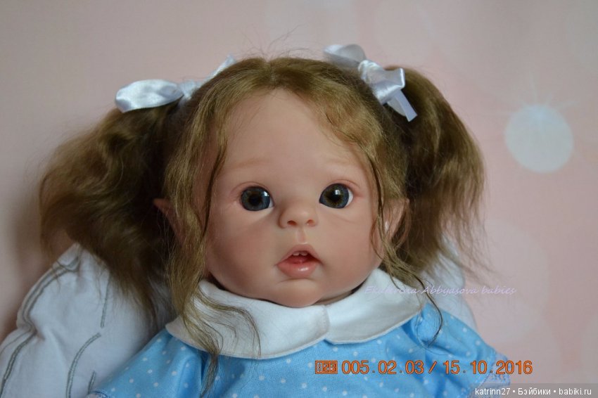 Малышка Лия, молд Luna- в завершенном образе. Ekaterina Abbyasova babies (фото 8)