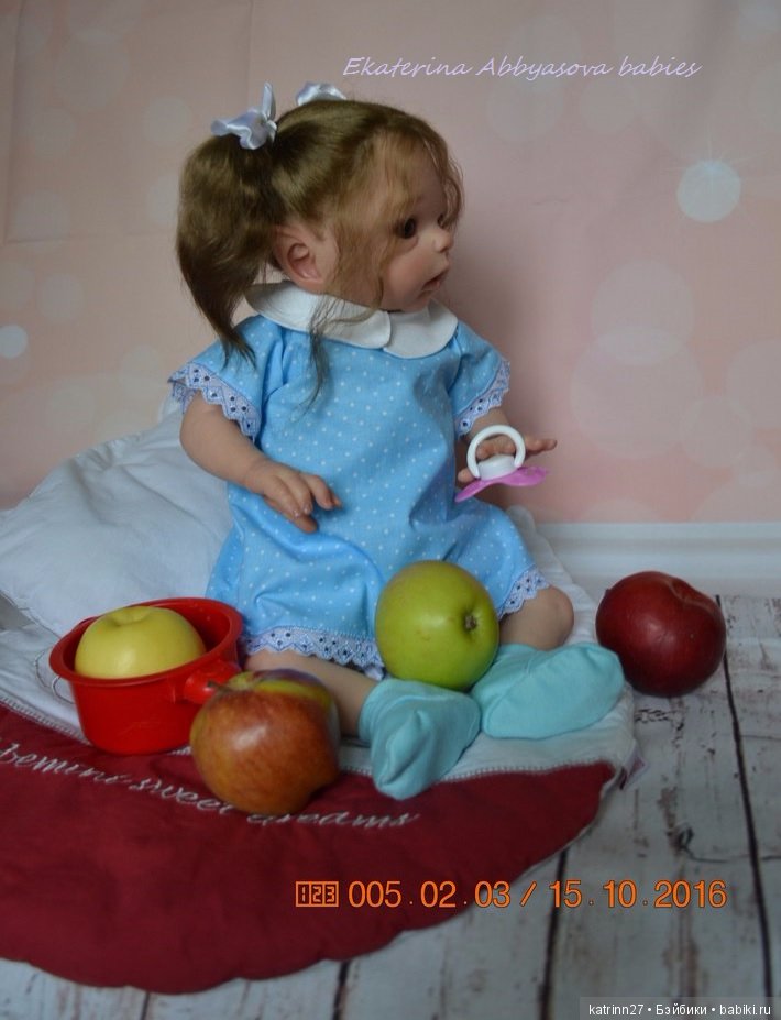 Малышка Лия, молд Luna- в завершенном образе. Ekaterina Abbyasova babies