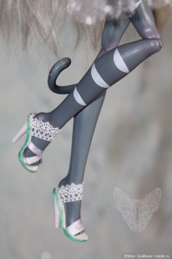 Кисы-близняшки ООАК — ООАК Monster High и Ever After High: репейнт (фото 4)