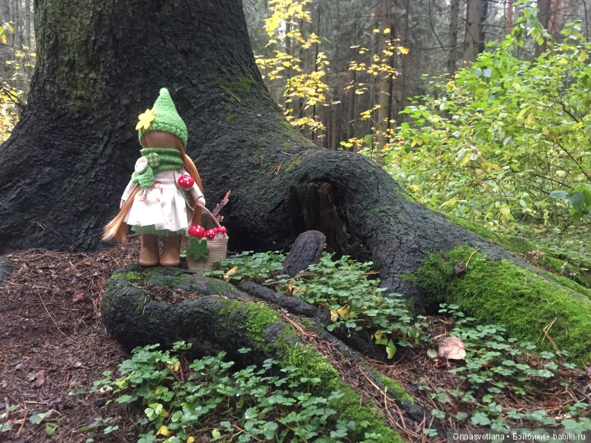 Осенние девчушки Мила и Адель. Текстильные куклы