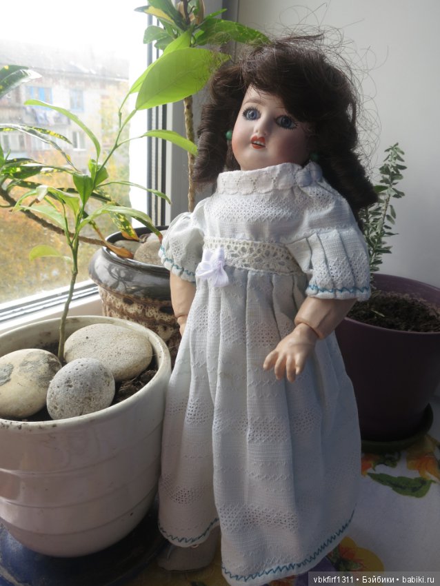 Франция Лимож - Фарфор - Антикварные куклы