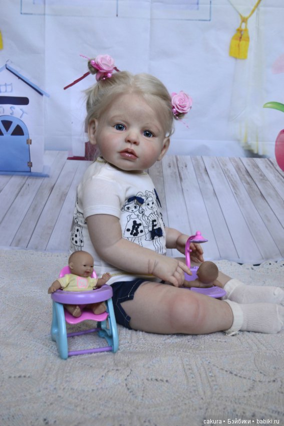 Кукла реборн Lena — Куклы Реборн (Reborn): работы мастеров
