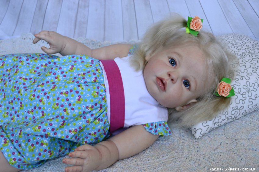 Кукла реборн Lena — Куклы Реборн (Reborn): работы мастеров (фото 6)