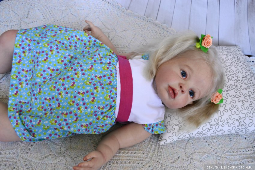 Кукла реборн Lena — Куклы Реборн (Reborn): работы мастеров (фото 3)