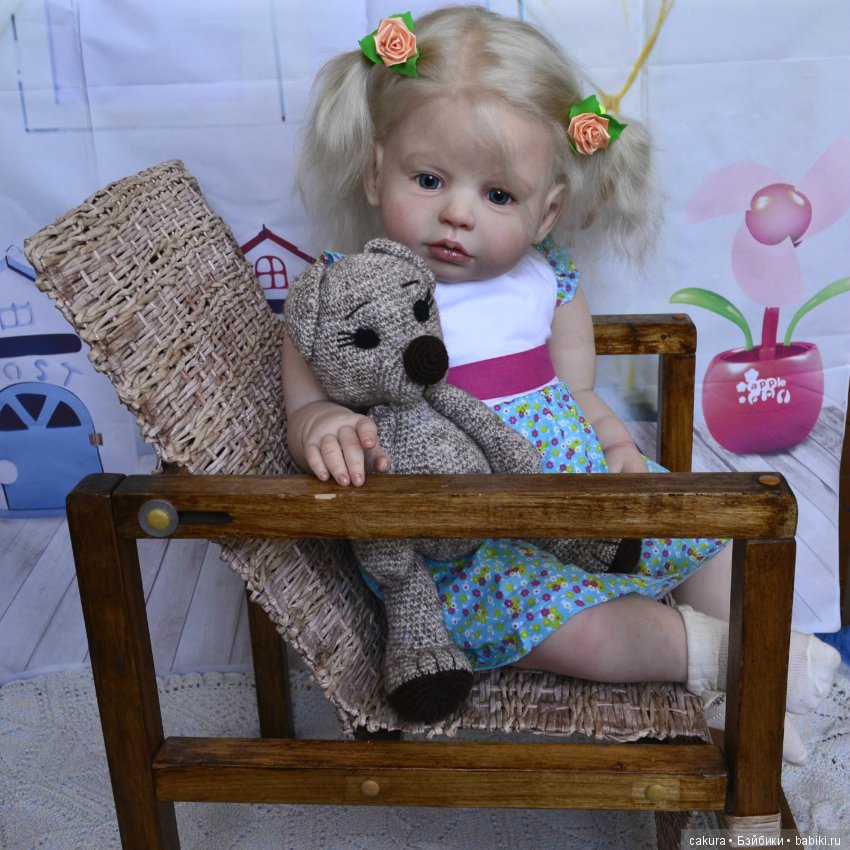 Кукла реборн Lena — Куклы Реборн (Reborn): работы мастеров (фото 9)