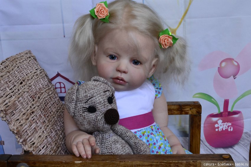 Кукла реборн Lena — Куклы Реборн (Reborn): работы мастеров (фото 10)