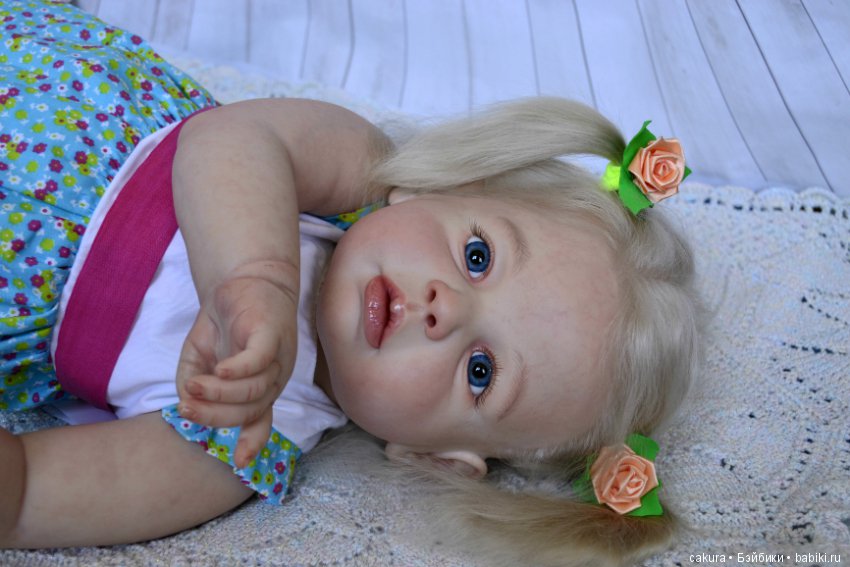 Кукла реборн Lena — Куклы Реборн (Reborn): работы мастеров (фото 7)