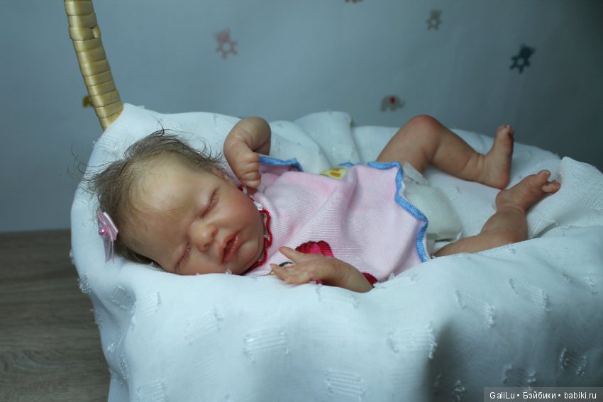Mini-Reborn Wee_Patience от Laura Lee Eagles. Куклы-реборн Галины Людвиг (фото 6)