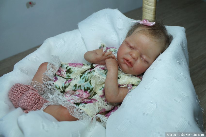 Mini-Reborn Wee_Patience от Laura Lee Eagles. Куклы-реборн Галины Людвиг