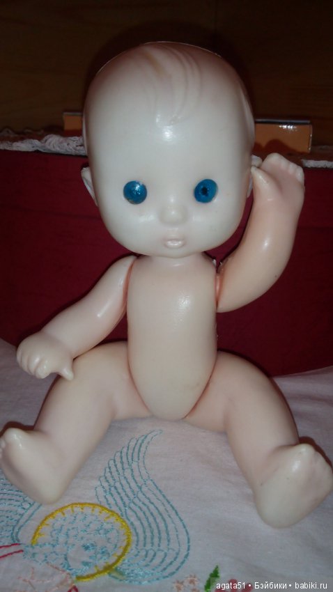 Малышок-голышок — Советские винтажные куклы (СССР): Ленигрушка (фото 3)