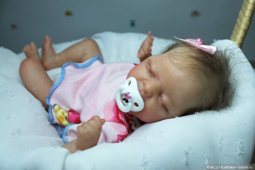 Mini-Reborn Wee_Patience от Laura Lee Eagles. Куклы-реборн Галины Людвиг (фото 7)