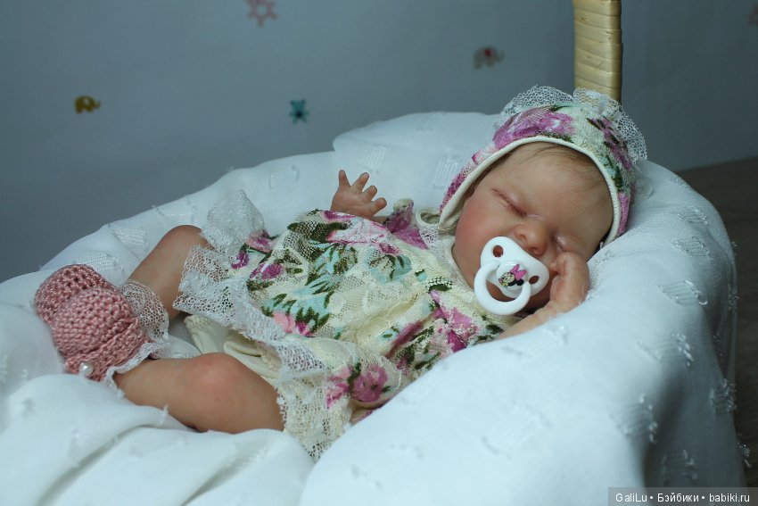 Mini-Reborn Wee_Patience от Laura Lee Eagles. Куклы-реборн Галины Людвиг