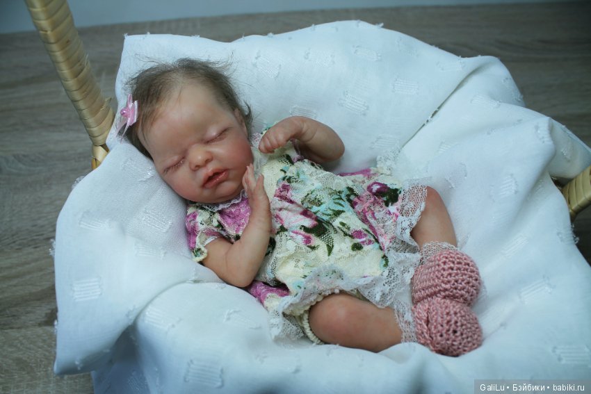 Mini-Reborn Wee_Patience от Laura Lee Eagles. Куклы-реборн Галины Людвиг