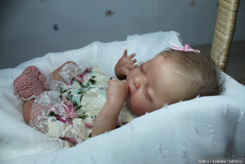 Mini-Reborn Wee_Patience от Laura Lee Eagles. Куклы-реборн Галины Людвиг