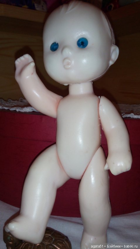 Малышок-голышок — Советские винтажные куклы (СССР): Ленигрушка (фото 2)