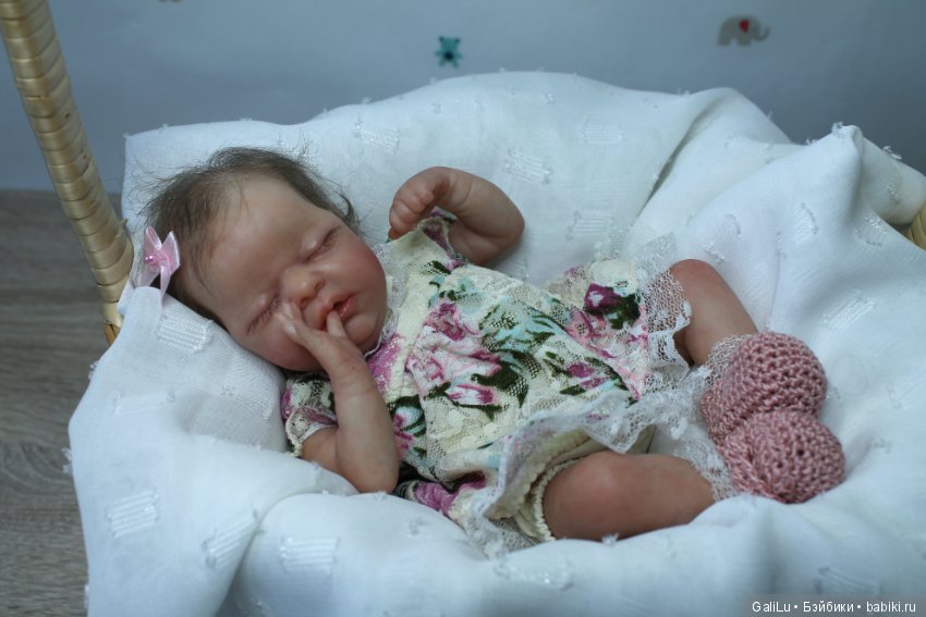 Mini-Reborn Wee_Patience от Laura Lee Eagles. Куклы-реборн Галины Людвиг