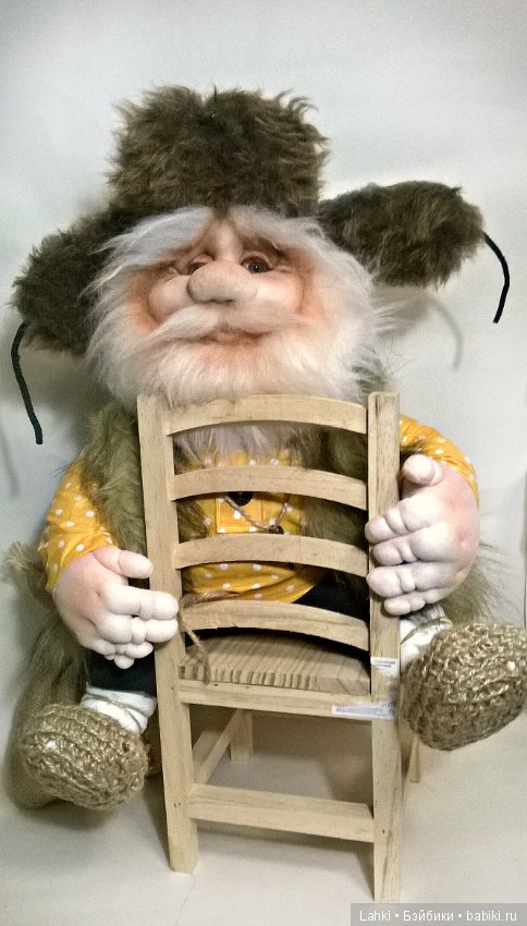 Домовой, кукла из капрона (фото 6)