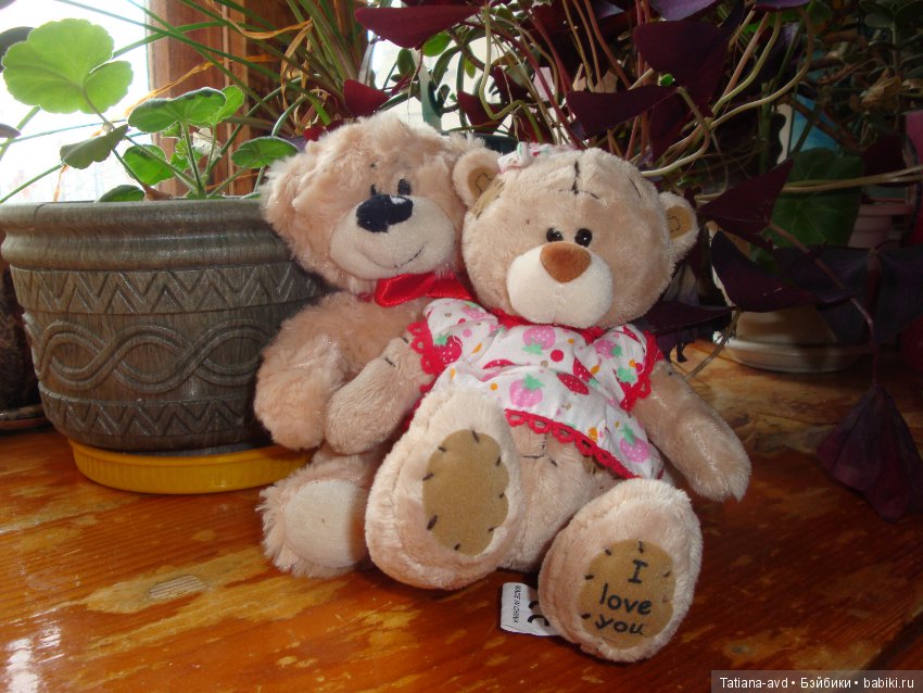 Влюбленные мишки — Интересные игрушки и фигурки (разное): редкие
