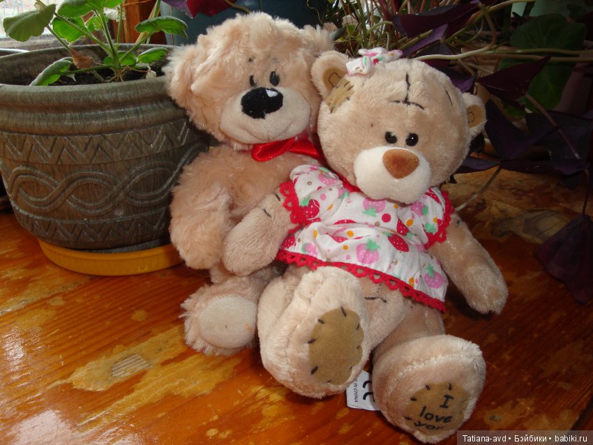 Влюбленные мишки — Интересные игрушки и фигурки (разное): редкие (фото 2)