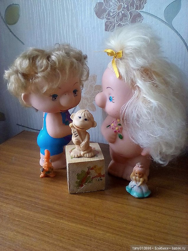 Антошка и Анютка — Интересные игрушки и фигурки (разное): редкие
