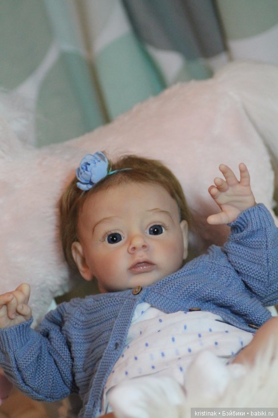 Моя Хлоюшка - вторая малышка в моей мастерской