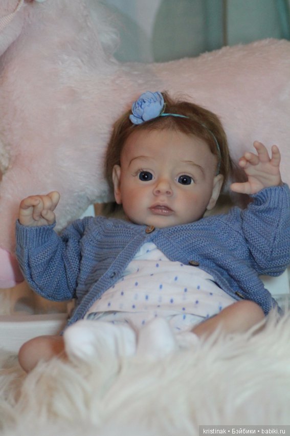 Моя Хлоюшка - вторая малышка в моей мастерской