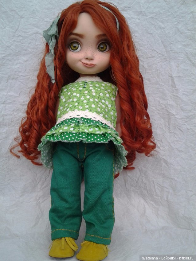 Леся - ООАК куколки Disney Animators (фото 2)