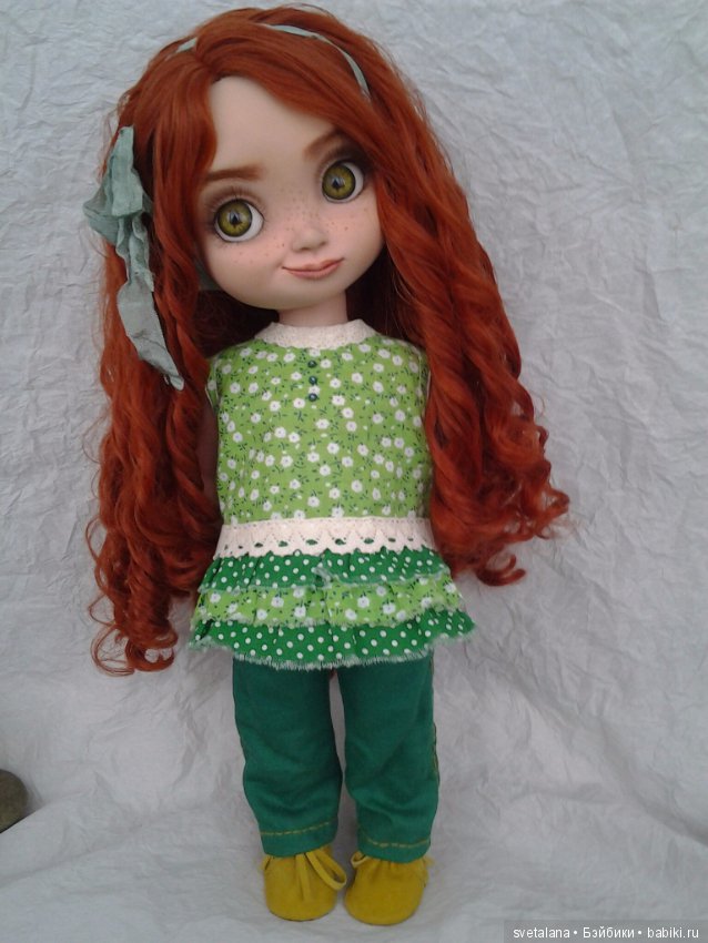 Леся - ООАК куколки Disney Animators (фото 9)