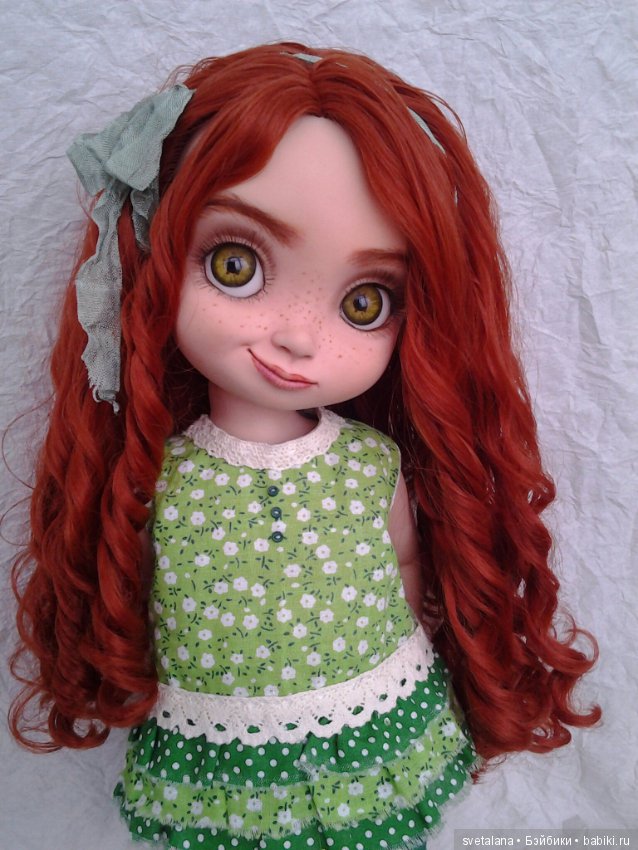 Леся - ООАК куколки Disney Animators (фото 4)